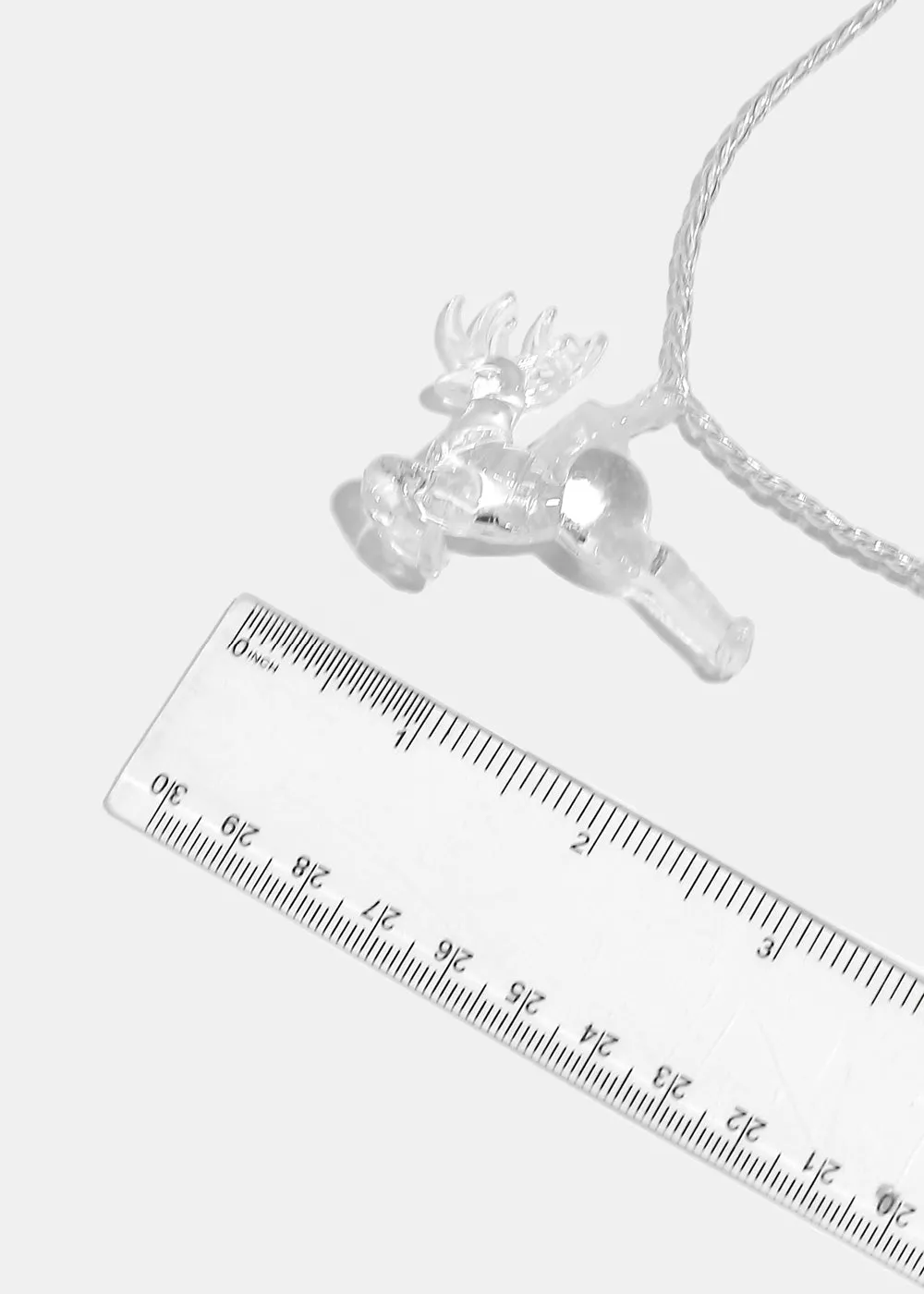 Miss A Christmas Light-Up Necklace Reindeer