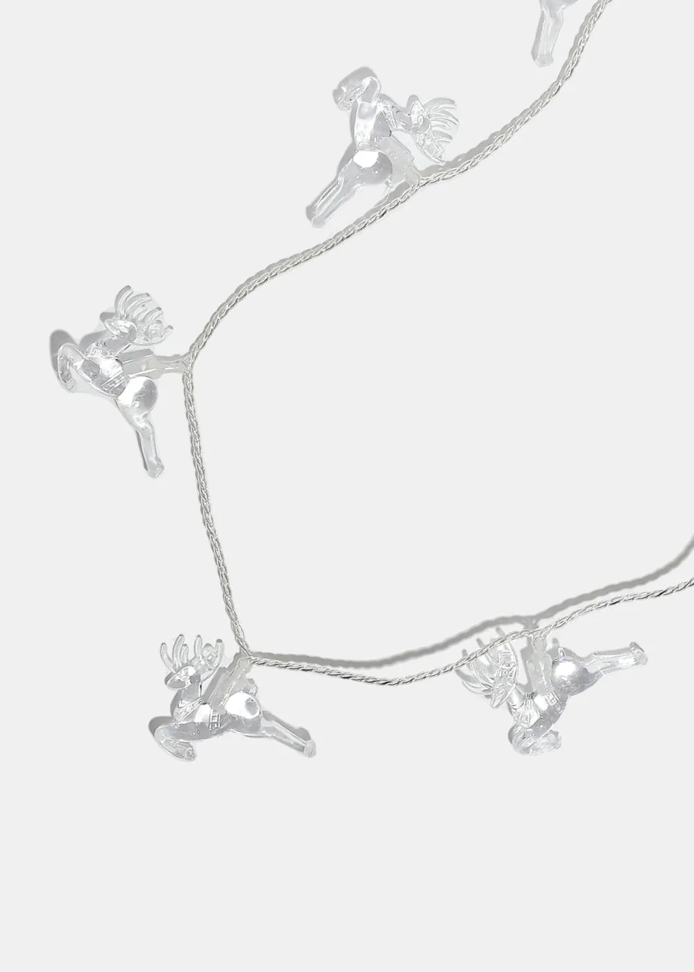 Miss A Christmas Light-Up Necklace Reindeer