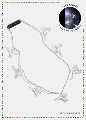 Miss A Christmas Light-Up Necklace Reindeer