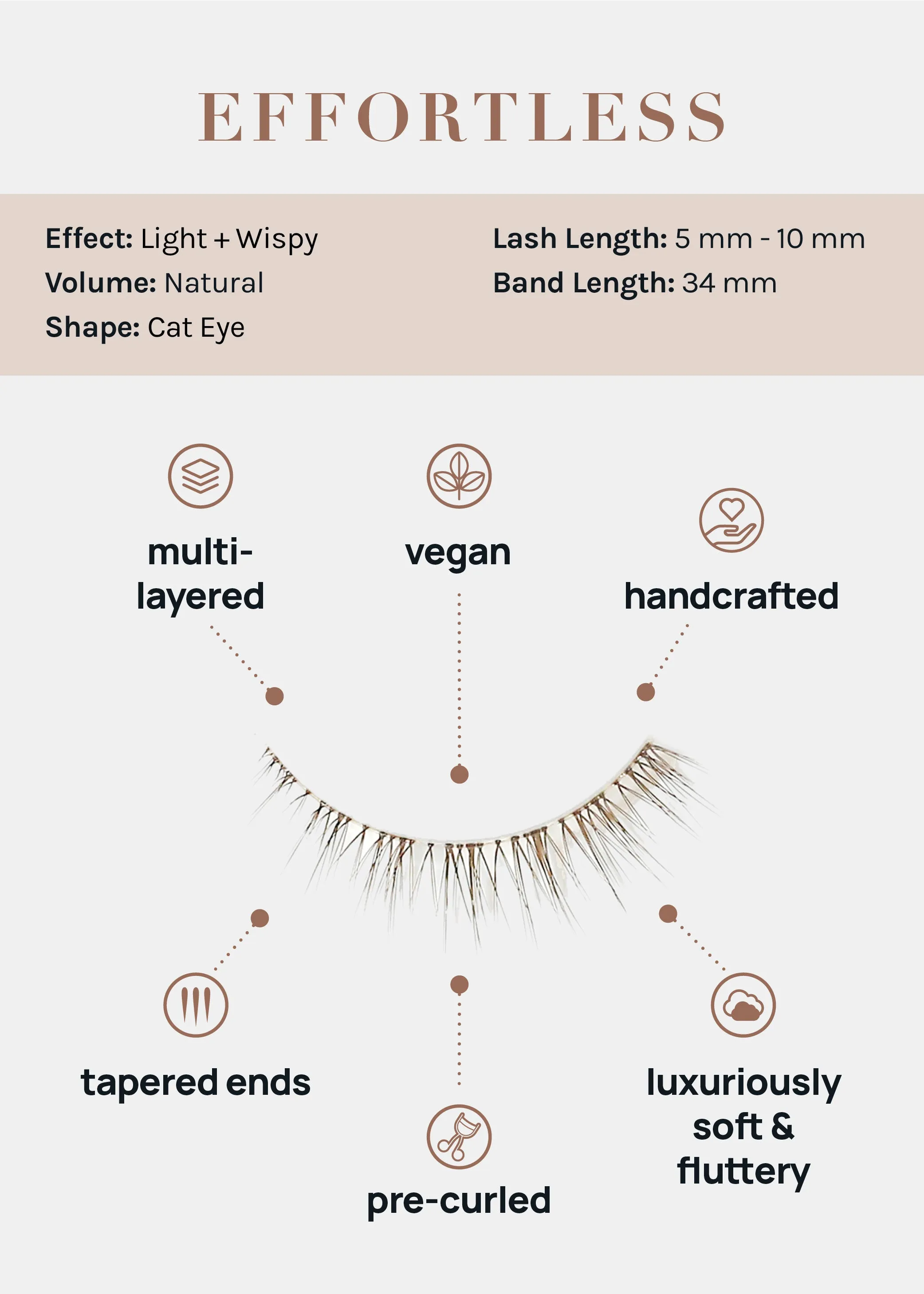 Nearly Naked Lashes  Effortless
