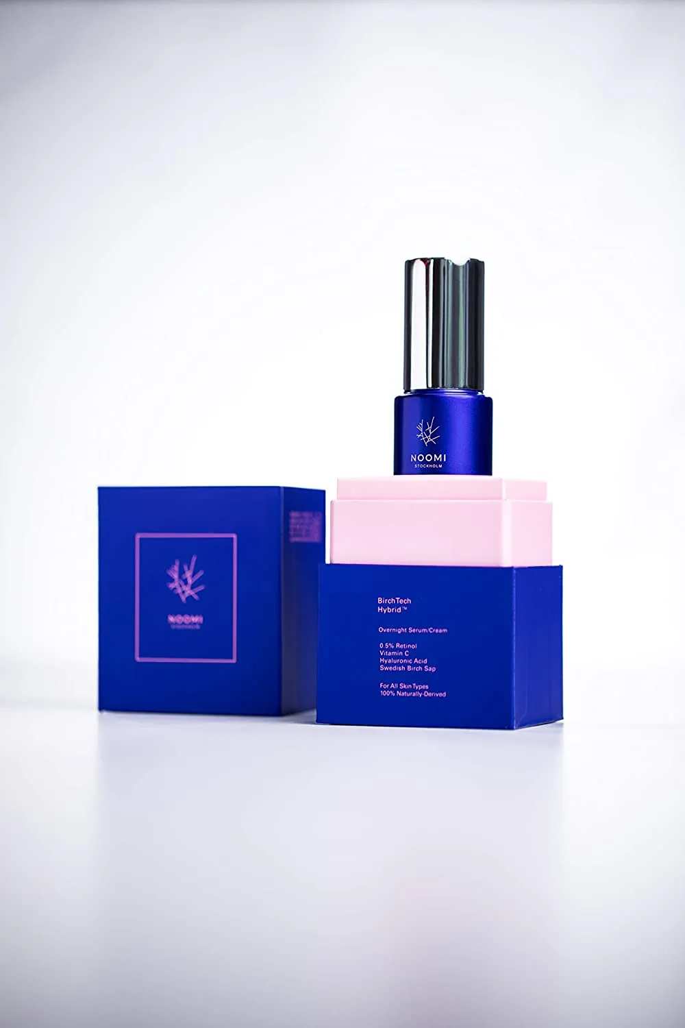 Noomi Stockholm BirdTech Hybrid Overnight Serum and Cream - 50ml