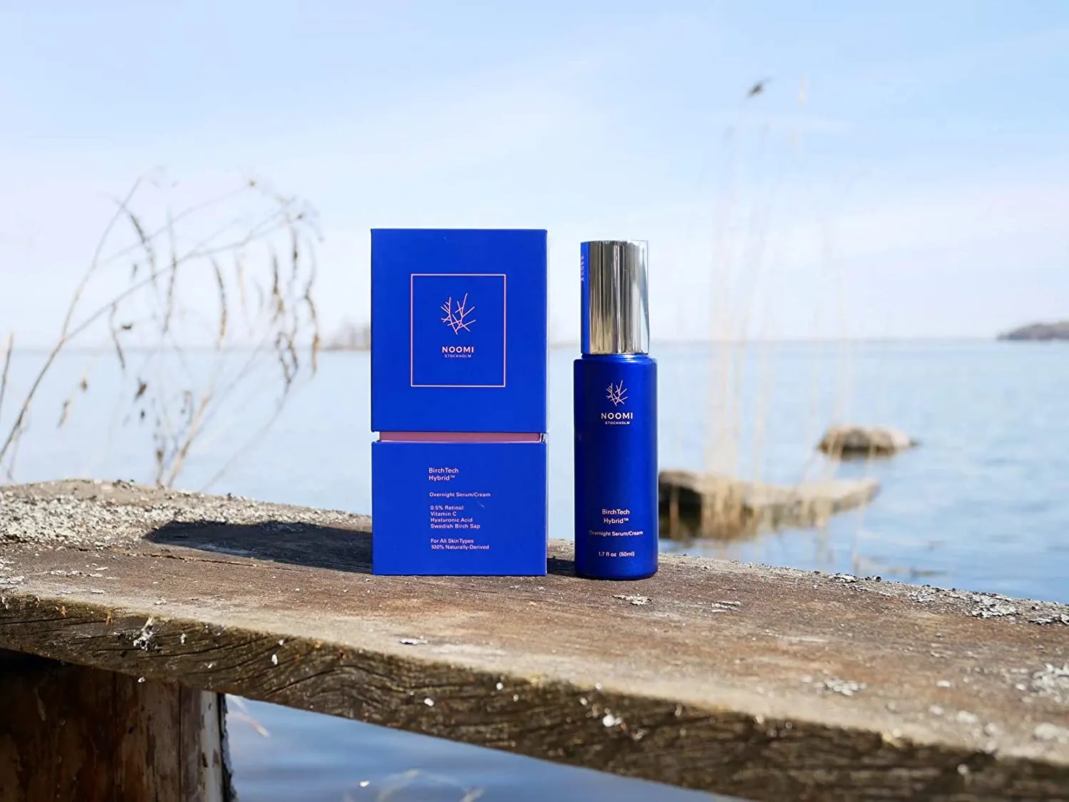 Noomi Stockholm BirdTech Hybrid Overnight Serum and Cream - 50ml