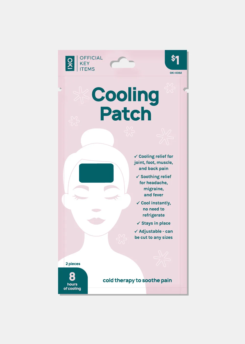 Official Key Items Cooling Gel Patch