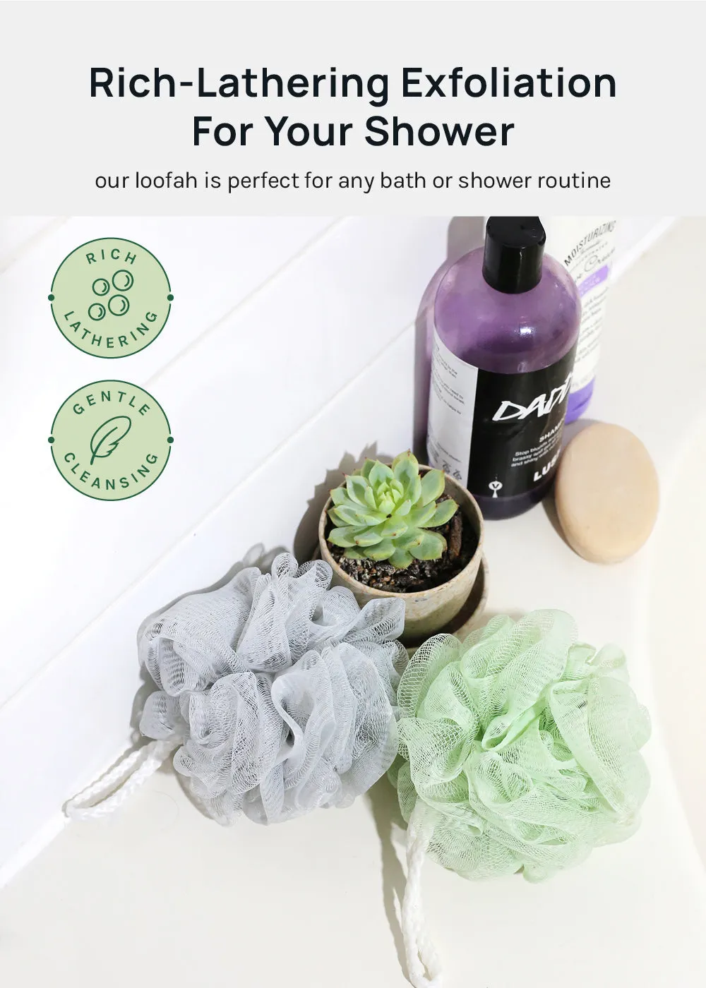 Official Key Items Mesh Loofah