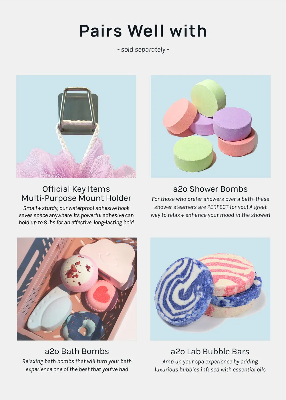 Official Key Items Mesh Loofah