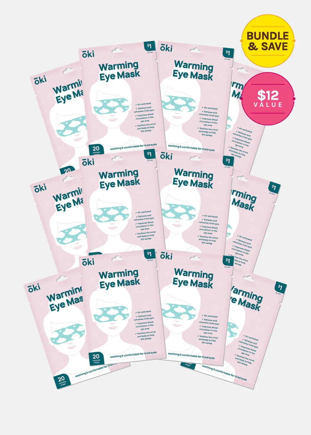 Official Key Items Warming Eye Mask