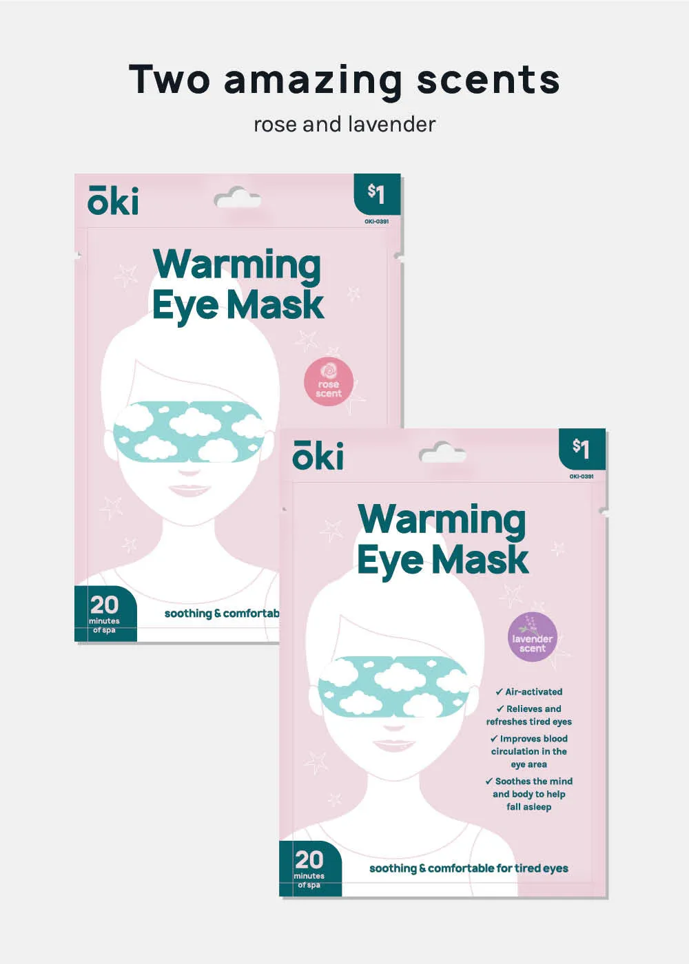 Official Key Items Warming Eye Mask