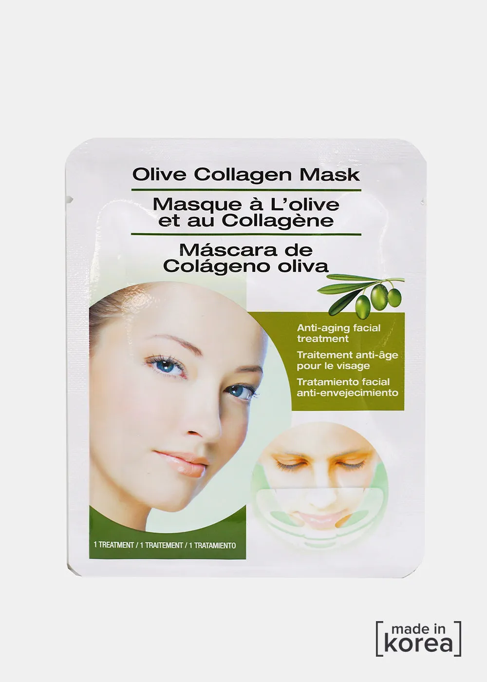 Olive Collagen Sheet Mask