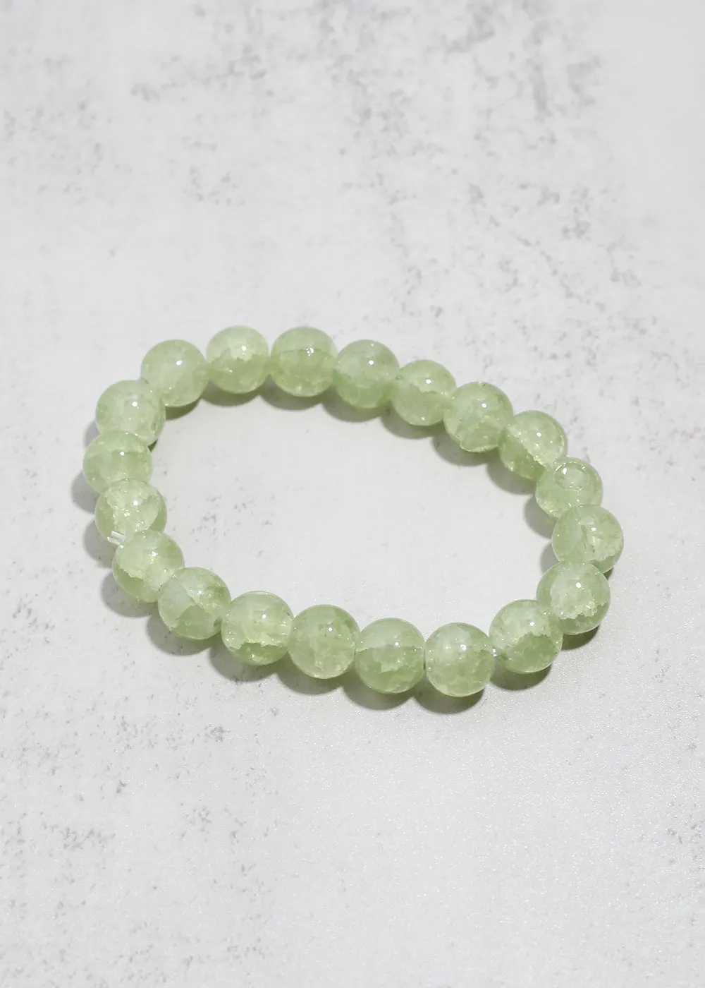 Pastel Marbled Beaded Bracelet