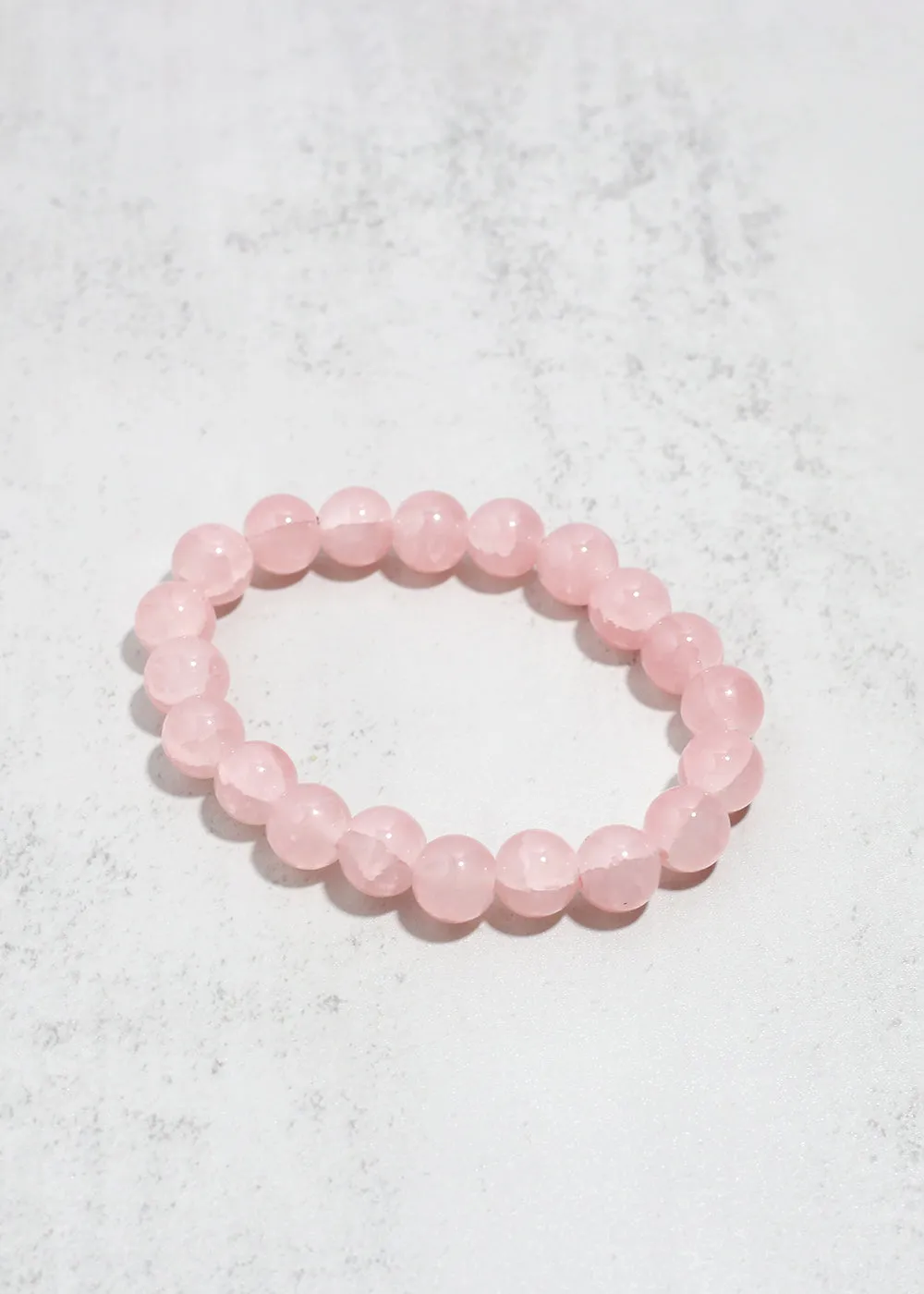 Pastel Marbled Beaded Bracelet