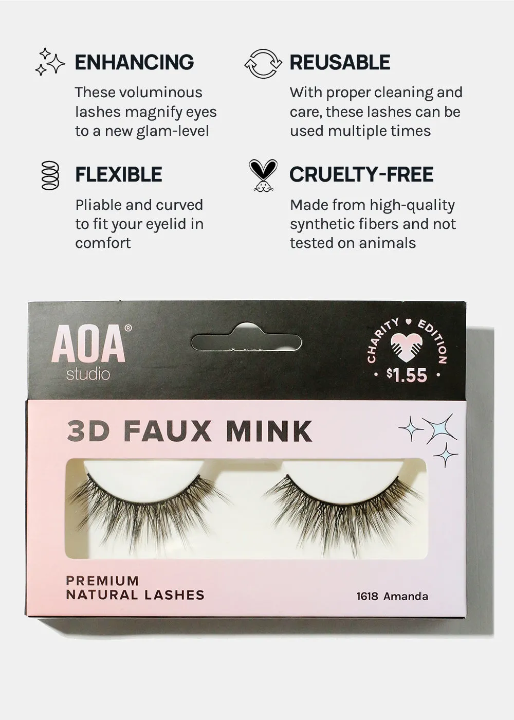 Paw Paw: 3D Faux Mink Lashes - Amanda