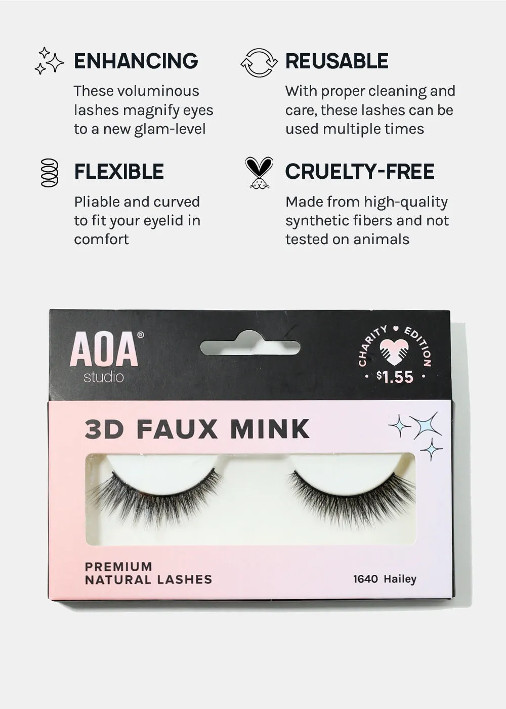 Paw Paw: 3D Faux Mink Lashes - Hailey