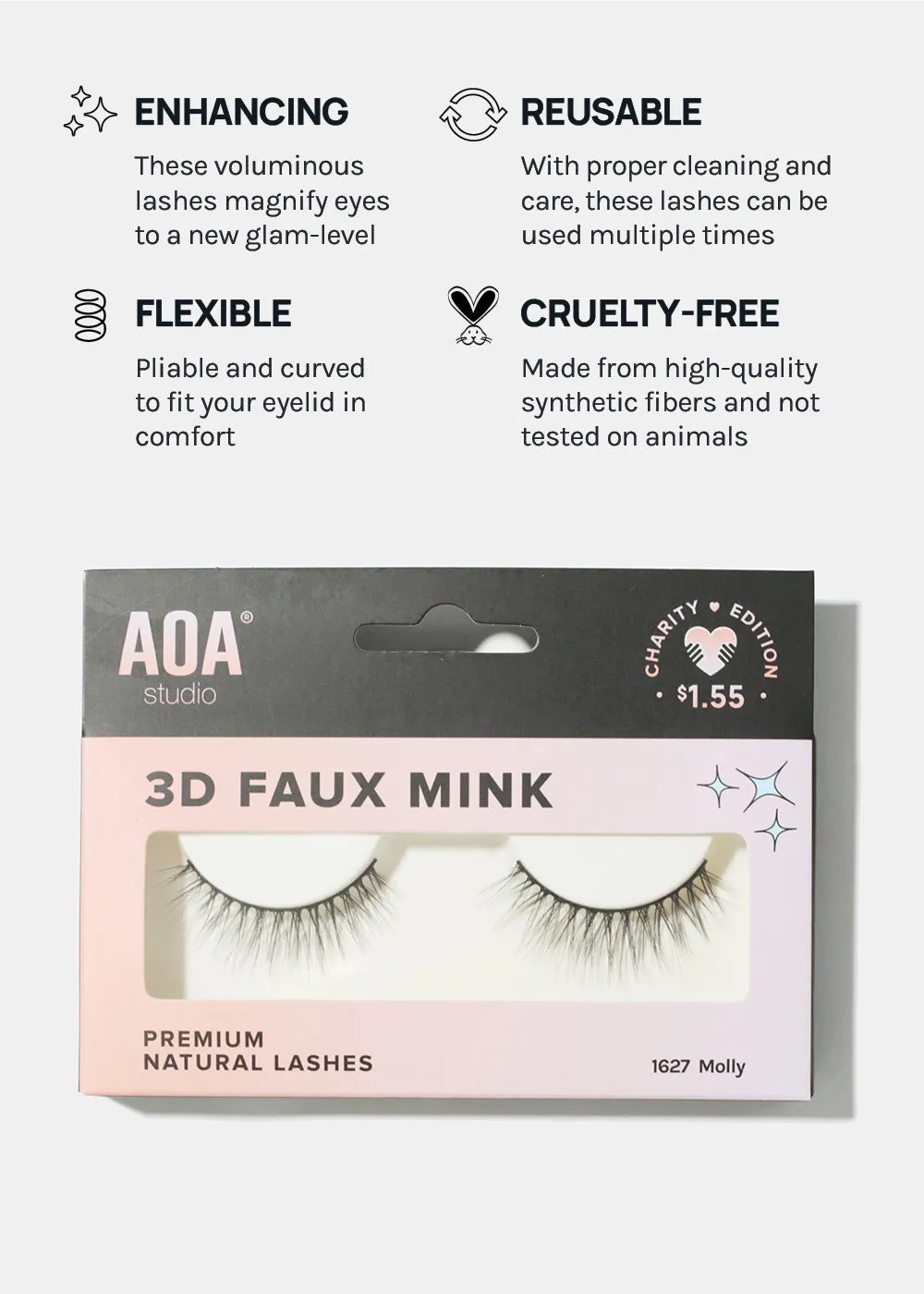 Paw Paw: 3D Faux Mink Lashes - Molly