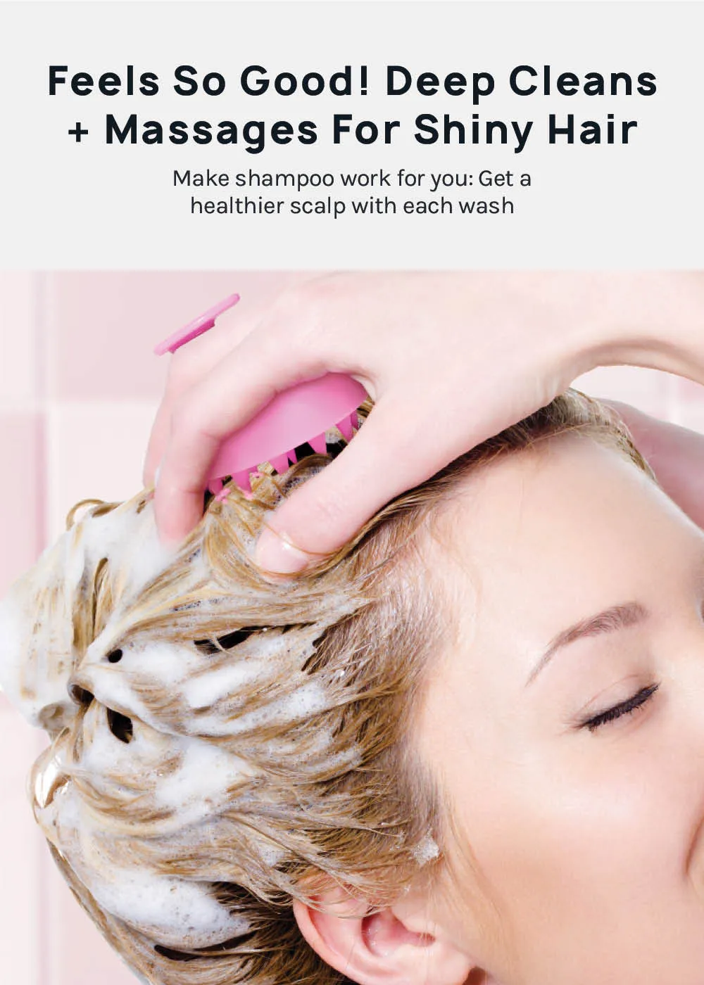 Paw Paw Scalp Massager Brush