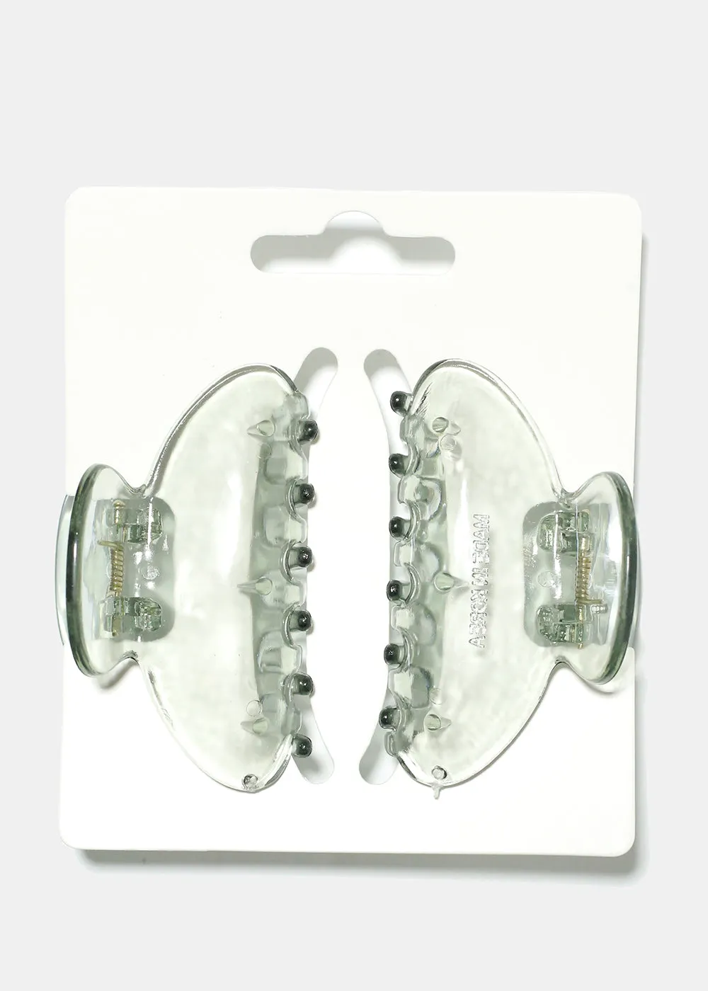 Piece Transparent Claw Clip Set