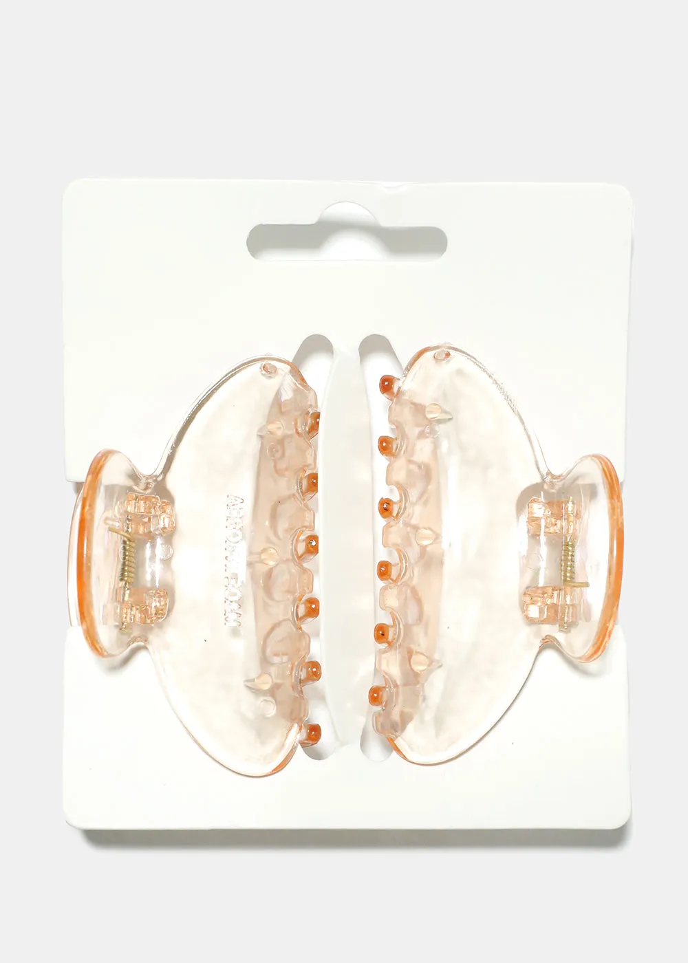 Piece Transparent Claw Clip Set