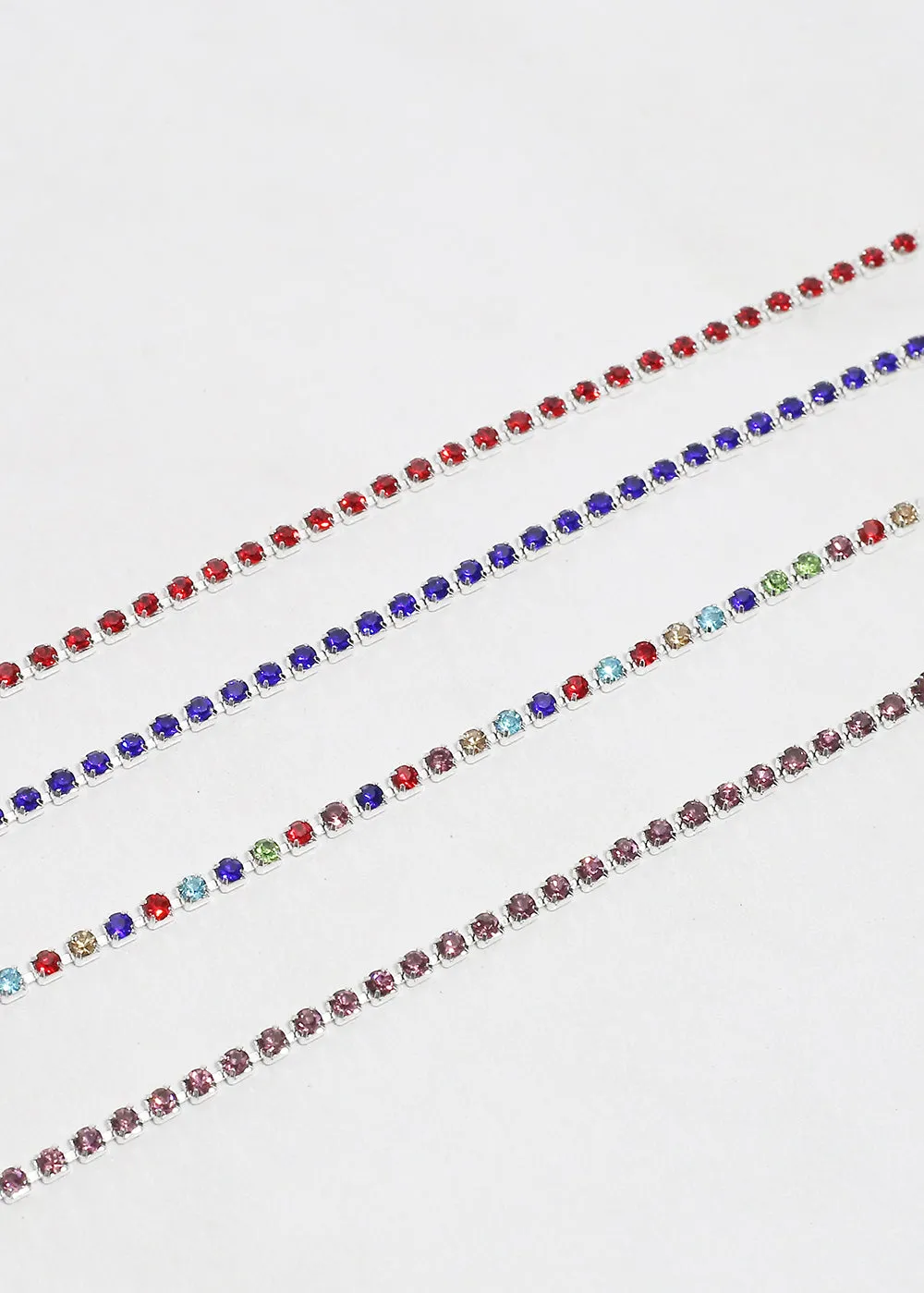Rhinestone Tassel Har Clip