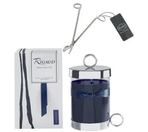 Rigaud Large Model Reine de La Nuit Candle and Wick Cutter Bundle (Two Piece Set)