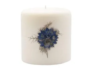 Rosy Rings Pillar Botanical Candle Size: 25'' D x 3.5'' H (Beach Daisy)