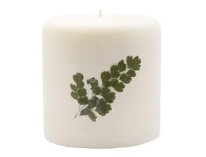 Rosy Rings Pillar Botanical Candle Size: 25'' D x 3.5'' H (Peony & Pomelo)