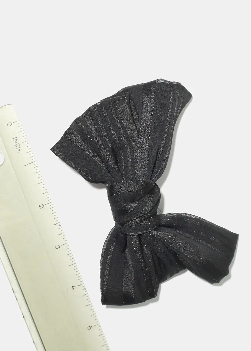 Satin Bow Hair Clip