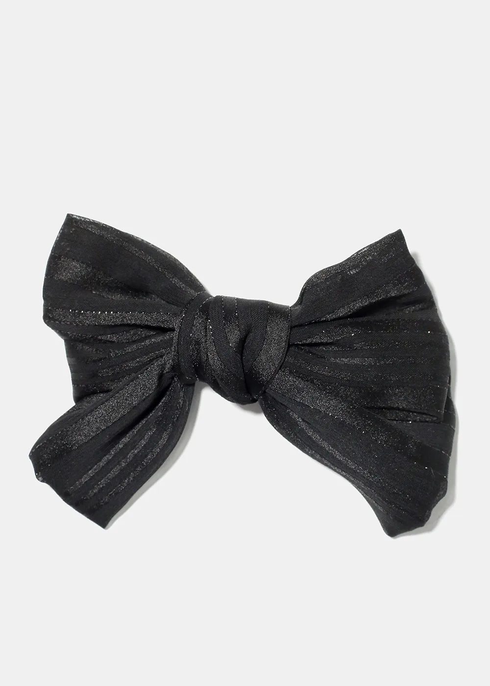 Satin Bow Hair Clip