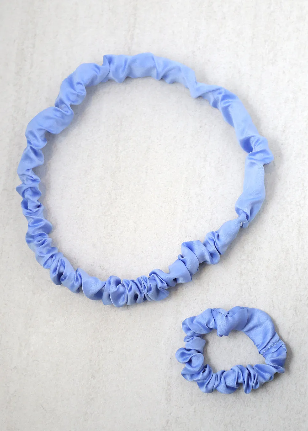 Satin Hairband & Scrunchie