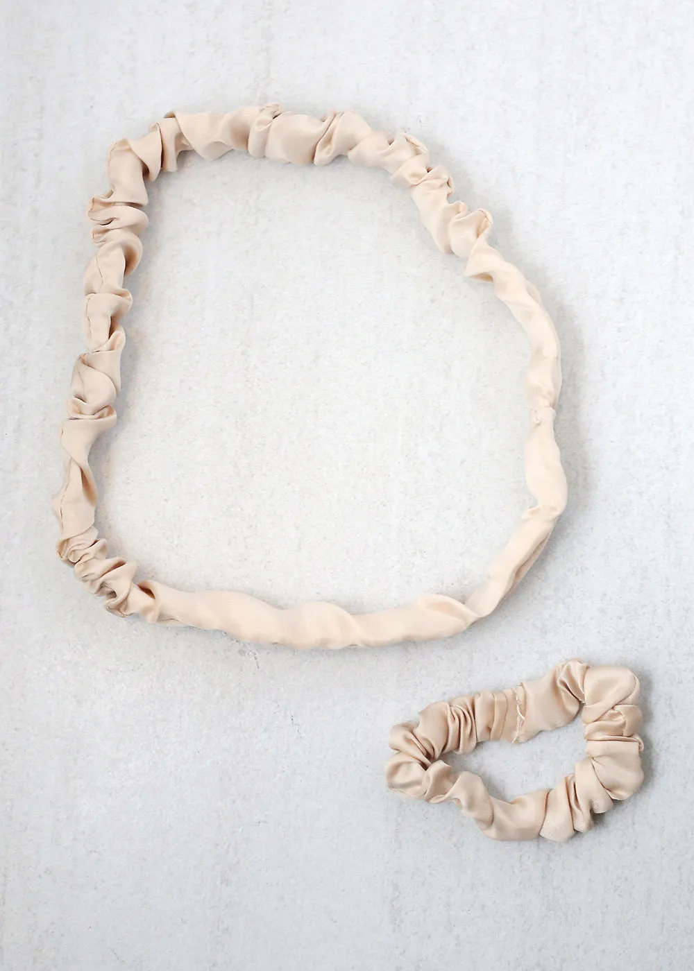 Satin Hairband & Scrunchie
