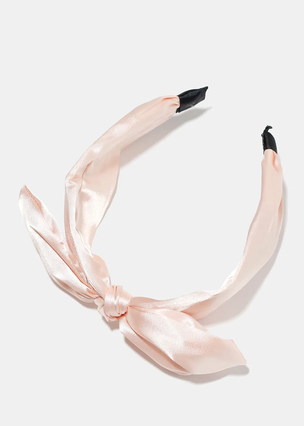 Satin Headband with Bow