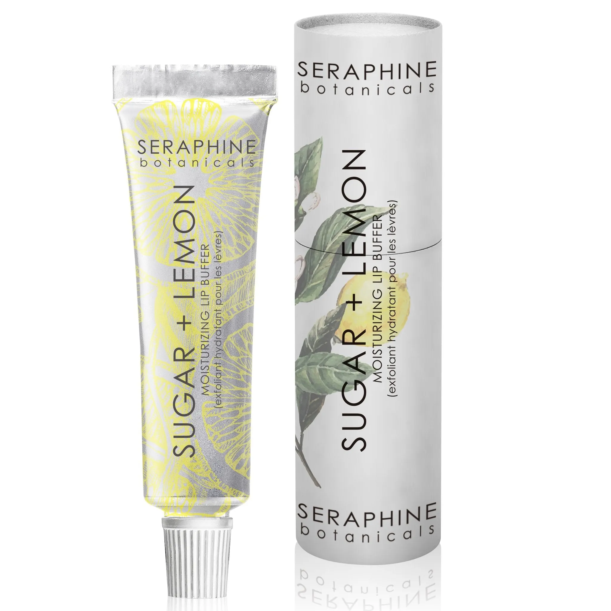 Seraphine Botanicals Sugar   Lemon - Moisturizing Lip Buffer