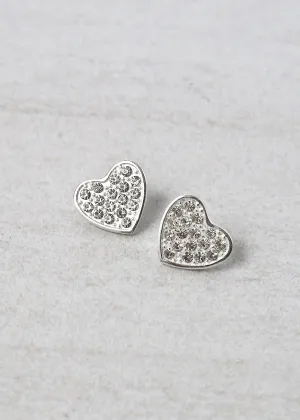 Silver Sweetheart Earrings