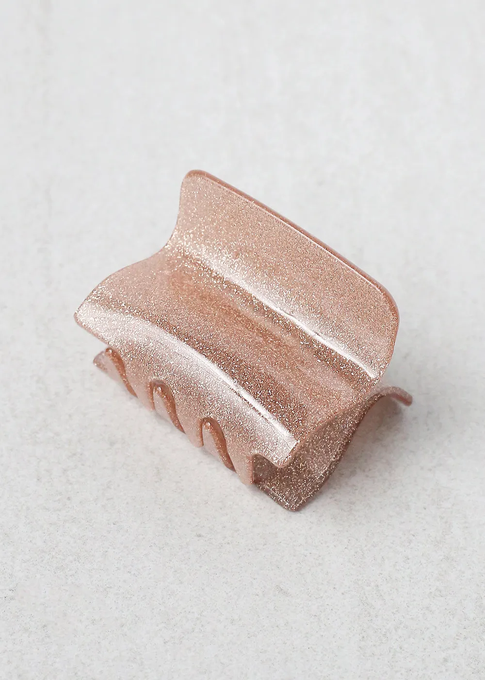 Small Glitter Jaw Hair Clip