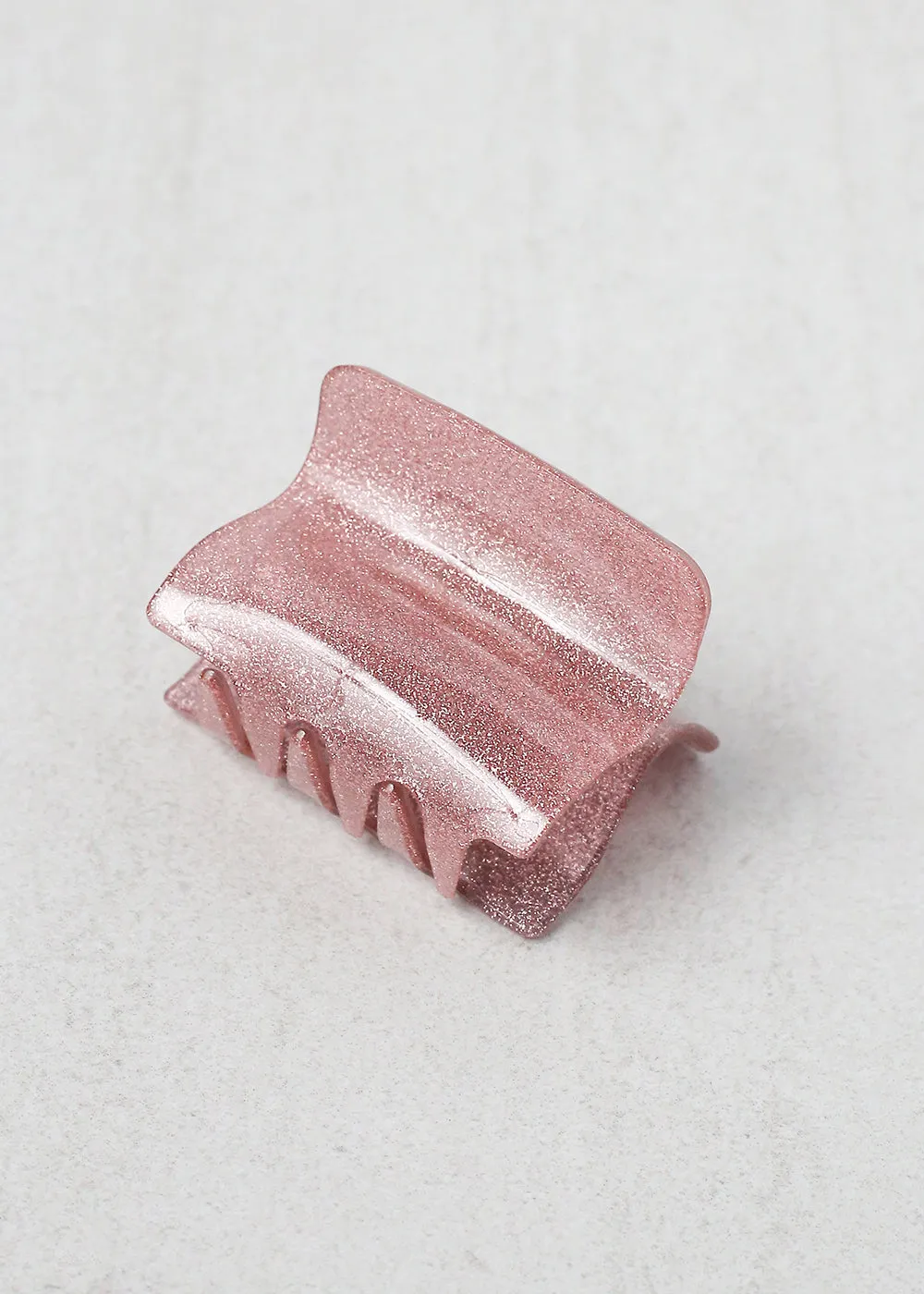 Small Glitter Jaw Hair Clip