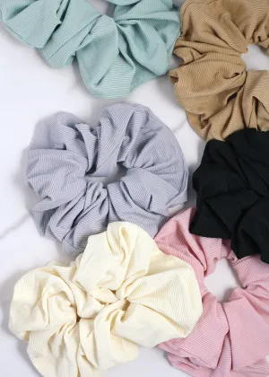Soft Pastel Hair Scrunchies