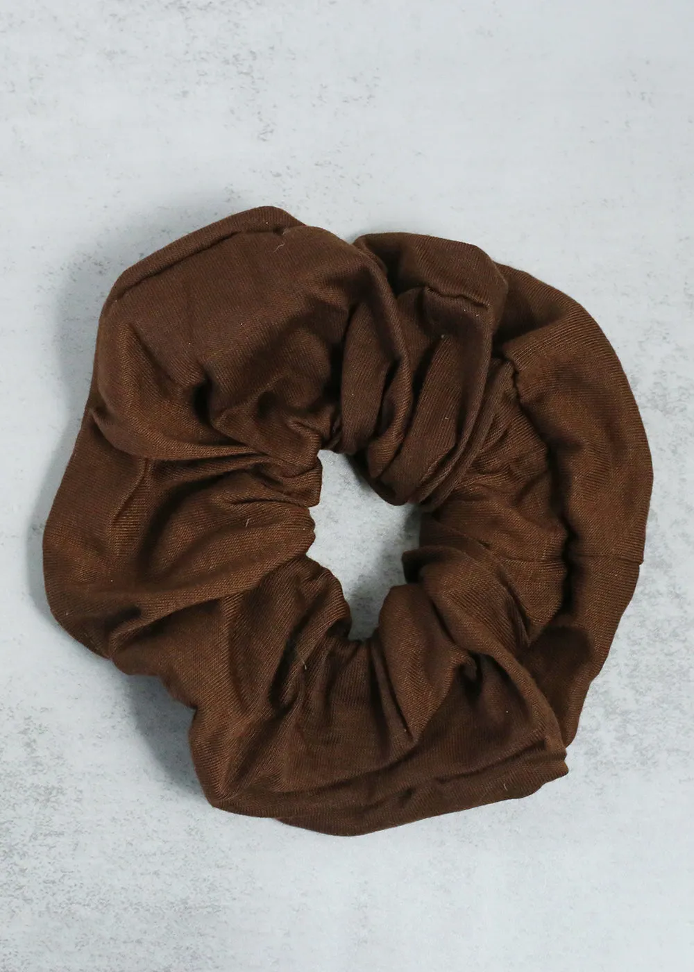 Soft Scrunchie - Brown