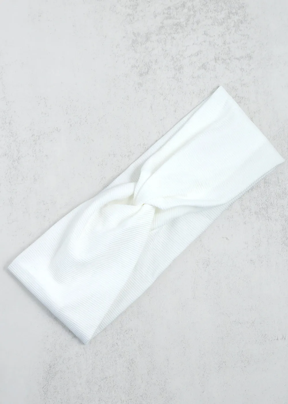 Soft Textured Knot Headband