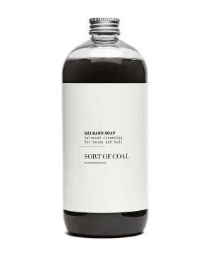 Sort of Coal - Activated White Charcoal Hai Hand   Body Soap