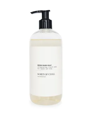 Sort of Coal - Activated White Charcoal Shiro Hand   Body Soap
