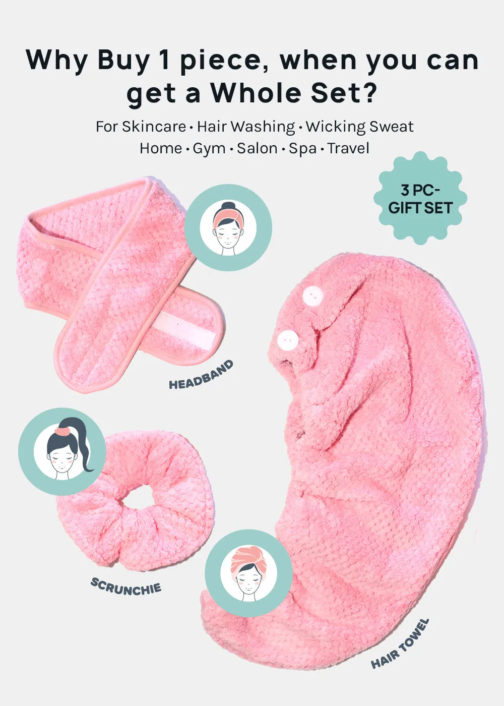 Spa 3 Piece Spa Gift Set