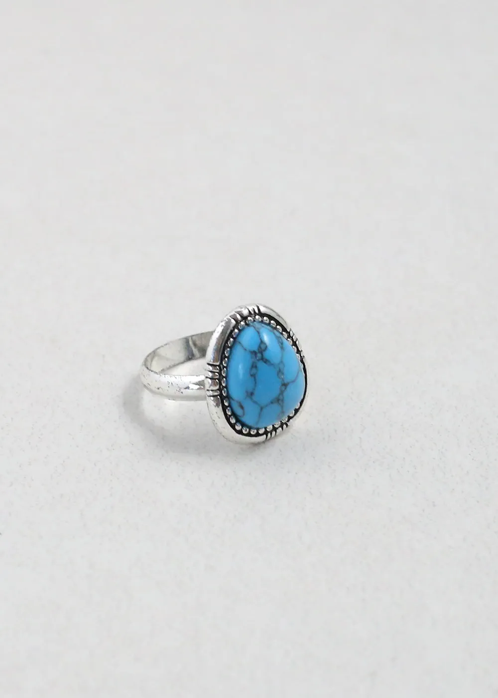Stone Triangle Ring