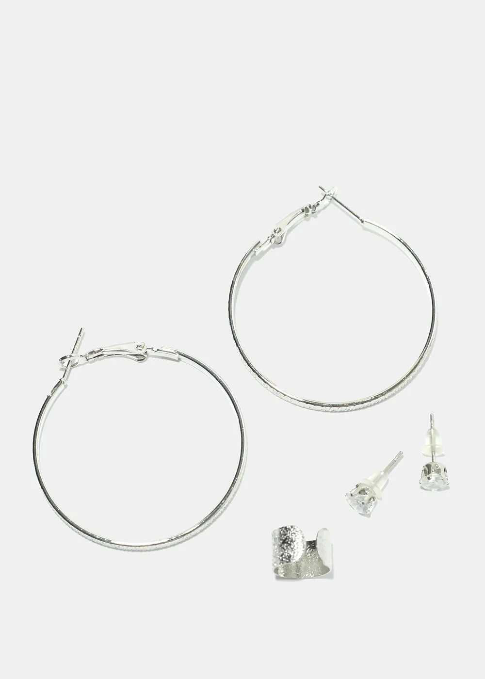 Stud, Hoop & Cuff Earrings