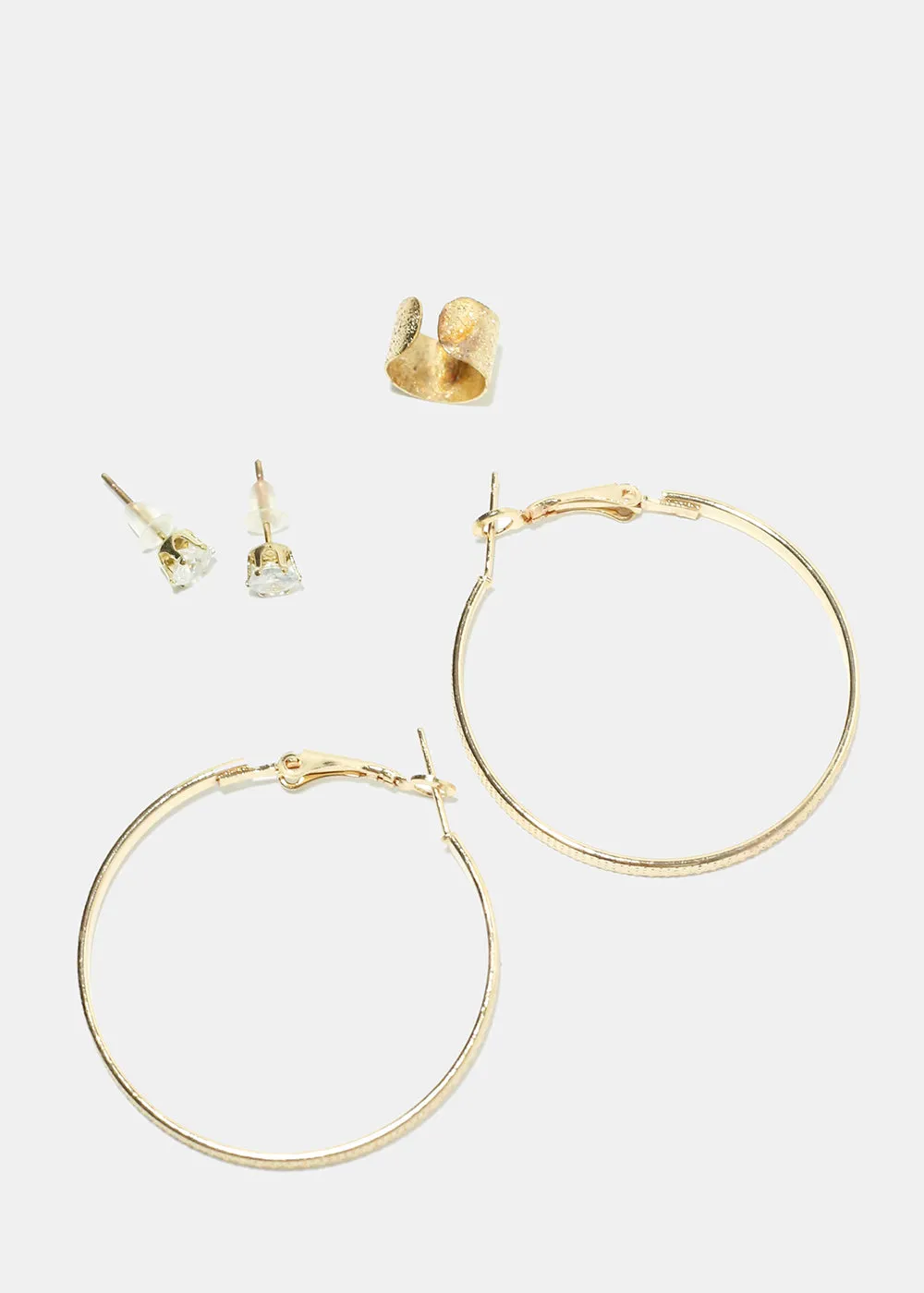 Stud, Hoop & Cuff Earrings