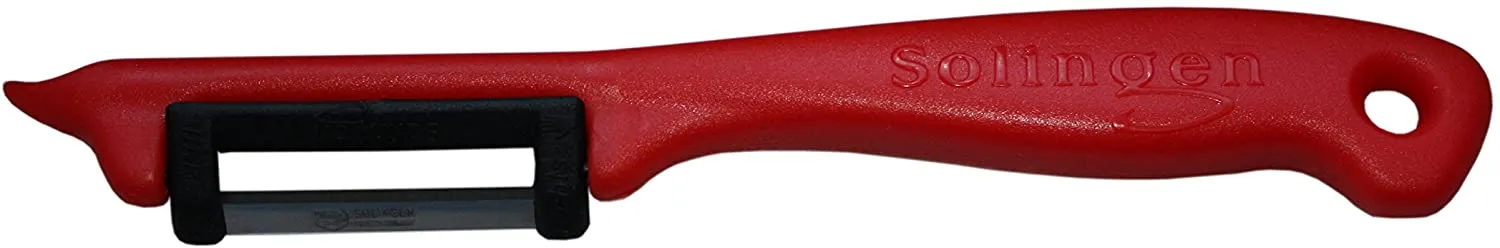 Sword & Crown Vegetable/Fruit Peeler, Made from Stainless Steel w/Ergonomic Handle 4pc