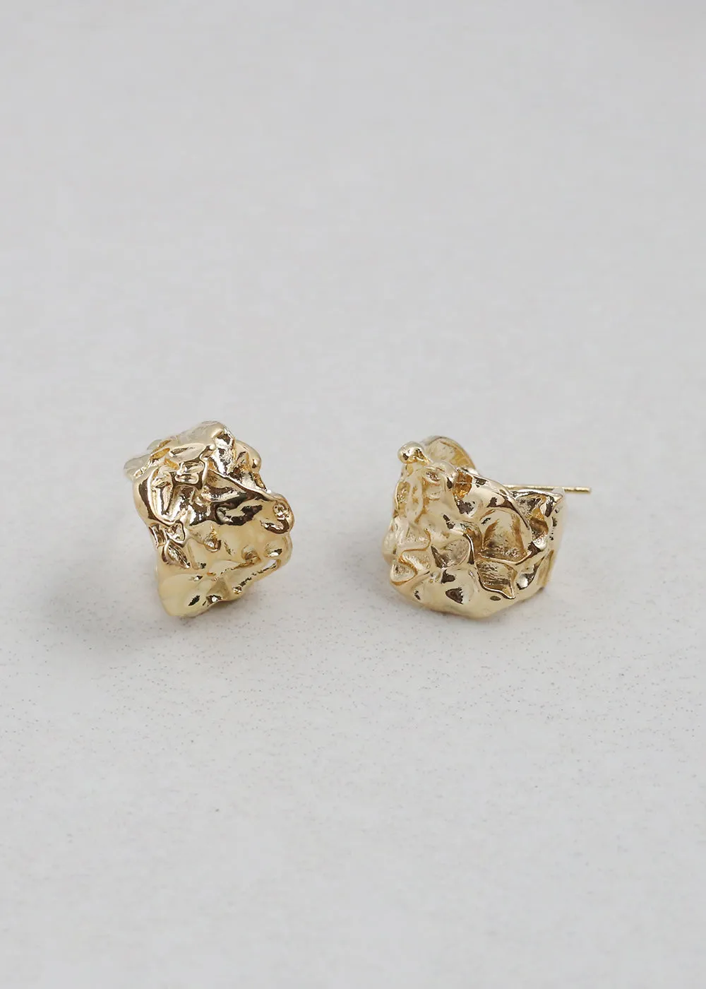 Textured Statement Earrings