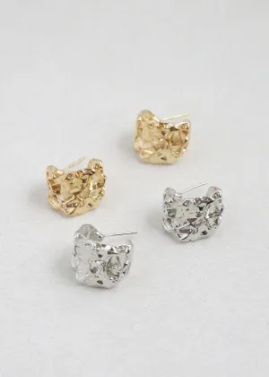 Textured Statement Earrings