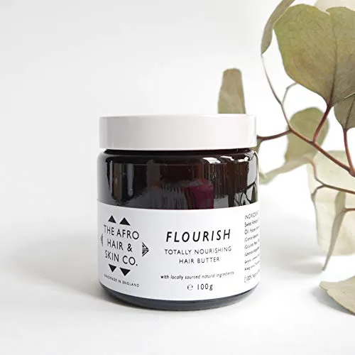 The Afro Hair & Skin Co. FLOURISH - Totally Nourishing Hair Butter, 100g