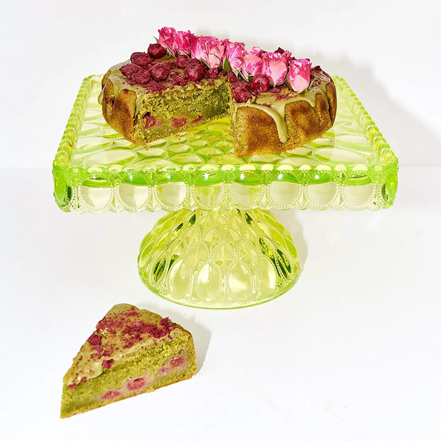 The Caker Matcha Cherry Cake Kit