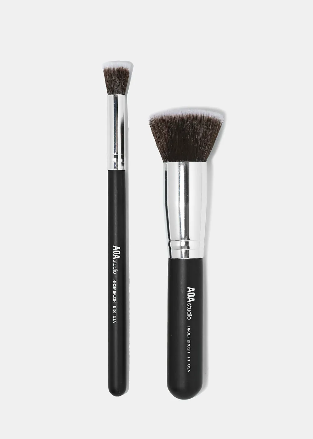 The F1 & E101 Kabuki Brush Duo