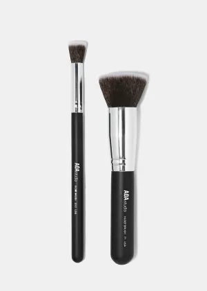 The F1 & E101 Kabuki Brush Duo