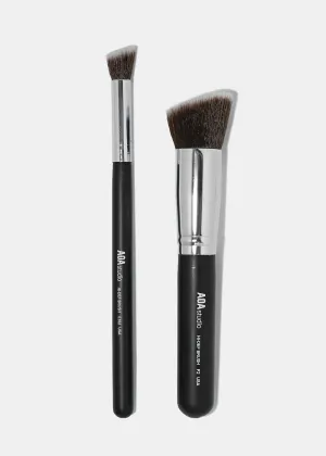 The F2 & E102 Kabuki Brush Duo